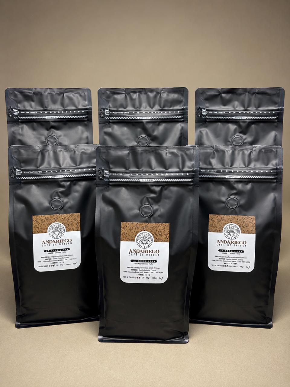 Pack de 6 Kilos | Cafe La cordillera