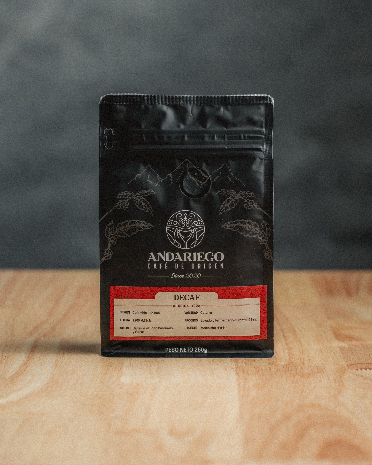 Descafeinado Colombia 250 g