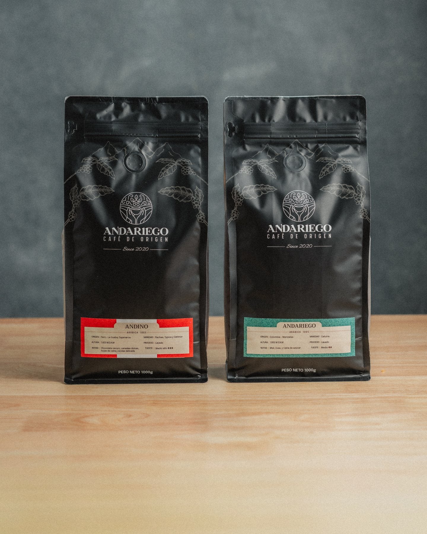Pack Andi - Andino Perú y Andariego Colombia 1 kg